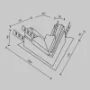 Соединитель угловой Accessories for tracks Exility TRA034CLS-42.12W Maytoni Соединитель угловой Accessories for tracks Exility TRA034CLS-42.12W Maytoni