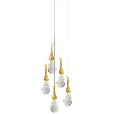 Подвесной светильник Seed OMG07287-5 gold DeLight Collection