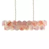 Стеклянная подвесная люстра Lolly 10492/1200R Pink Loft It
