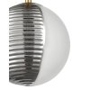 Стеклянный подвесной светильник Amore VL5484P01 форма шар белый Vele Luce