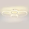 Потолочная люстра Avani 10258/4LED круглая белая Escada