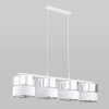 Подвесной светильник Hilton Silver 4177 Hilton Silver цилиндр белый TK Lighting