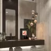 Подвесной светильник Travertino 6625/1L форма шар бежевый Odeon Light