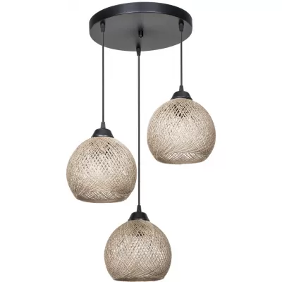 Подвесной светильник Lizbeth TL1612R-03BG TopLight коричневый
