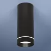Точечный светильник Topper DLR022 12W 4200K черный матовый цилиндр белый Elektrostandard