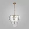 Стеклянная подвесная люстра Callas 365/12 прозрачная Bogate's