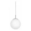 Стеклянный подвесной светильник Rondo 85261 форма шар белый Eglo