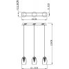 Стеклянный подвесной светильник Electra 342117 Deko-Light