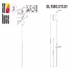 Подвесной светильник Ralio SL1580.213.01 белый ST Luce