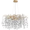 Хрустальная подвесная люстра Delica 4969/10 прозрачная Odeon Light