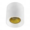 Точечный светильник  DK3090-WH+YE белый цилиндр Denkirs