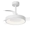 Потолочная люстра Niseko Fan 9012 белая Mantra