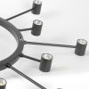 Подвесная люстра Hopkins LSP-7407 конус белая Lussole