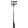 Стеклянный наземный фонарь ARSENAL S 91209SB Bl прозрачный Oasis Light