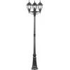 Стеклянный наземный фонарь ARSENAL S 91209SB Bl прозрачный Oasis Light