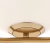 Стеклянный подвесной светильник Matisse A7765SP-1AB форма шар белый Artelamp