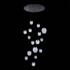 Стеклянный подвесной светильник Idesia SL1188.403.16 прозрачный ST Luce