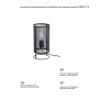 Интерьерная настольная лампа  V4921-1/1L цилиндр черный Vitaluce