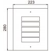 Настенный светильник уличный INOX 77815 Oasis Light