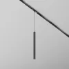 Трековый светильник Focus Led TR245-7W3K-B цилиндр черный Maytoni