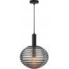 Стеклянный подвесной светильник Reels MOD268PL-01B форма шар Maytoni