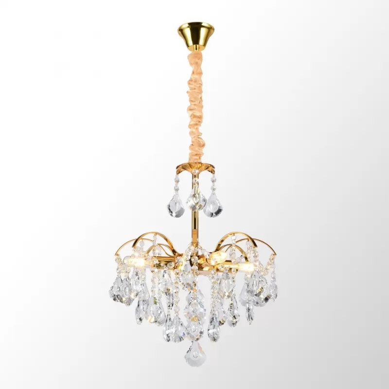 Хрустальная подвесная люстра Presidio LSP-6017 прозрачная Lussole Хрустальная подвесная люстра Presidio LSP-6017 прозрачная Lussole