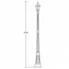 Стеклянный наземный фонарь  91309S Gb прозрачный Oasis Light