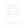 Потолочная люстра Witty 67097-40W белая Globo