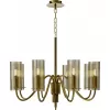 Стеклянная подвесная люстра SL2005 SL2005.303.08 цилиндр ST Luce