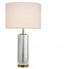 Интерьерная настольная лампа Crystal Table Lamp BRTL3171 белый цилиндр DeLight Collection