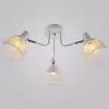 Потолочная люстра  01581-0.3-03 WH+CR белая