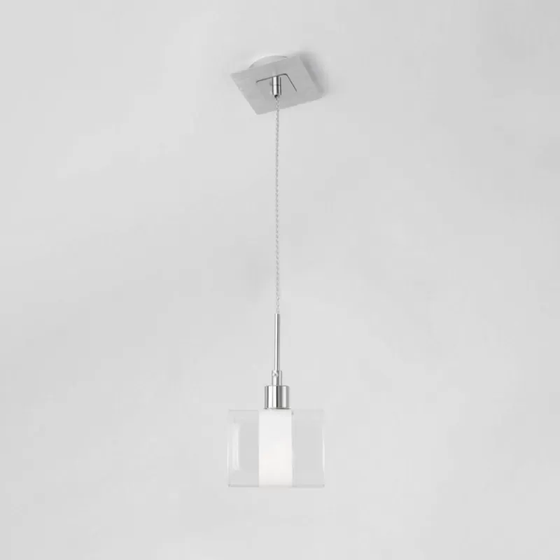 Стеклянный подвесной светильник Вирта CL139010 белый Citilux Стеклянный подвесной светильник Вирта CL139010 белый Citilux