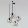 Подвесной светильник Jaula 6598 Jaula черный форма шар TK Lighting