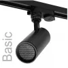 Трековый светильник Wtl-Gu10 WTL-GU10/01B цилиндр черный Wolta