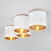 Потолочная люстра Tago 854 Tago white цилиндр белая TK Lighting