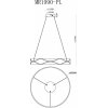 Подвесная люстра Stefan MR1990-PL белая