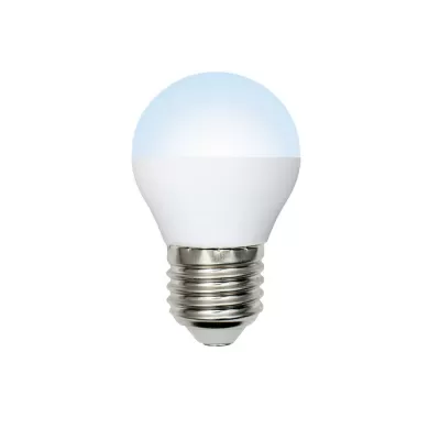 Лампочка светодиодная  LED-G45-7W/DW/E27/FR/NR картон Volpe