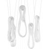 Стеклянный подвесной светильник Series 10400/5 белый Loft It