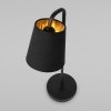 Интерьерная настольная лампа Montero 01134/1 черный конус черный Eurosvet