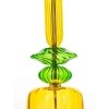 Стеклянный подвесной светильник Candy 2008-A цилиндр желтый Loft It