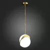 Подвесной светильник Laico SL1164.303.01 форма шар белый ST Luce