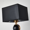 Интерьерная настольная лампа Diva 2822-1T куб черный Favourite