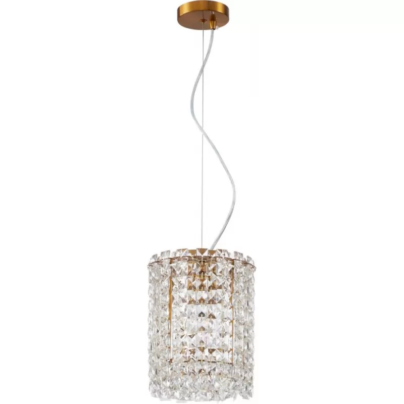 Хрустальный подвесной светильник Delone 2179/05/02P прозрачный Stilfort Хрустальный подвесной светильник Delone 2179/05/02P прозрачный Stilfort