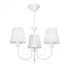 Подвесная люстра  V3325/3 конус белая Vitaluce