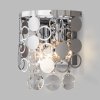 Хрустальный настенный светильник Lianna 10114/2 хром прозрачный Eurosvet