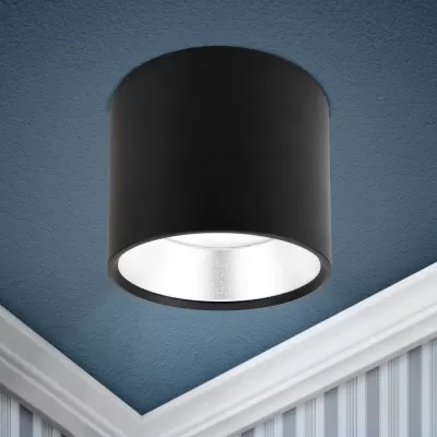 Точечный светильник OL8 GX53 BK/SL OL8 GX53 BK/SL ЭРА накладной Точечный светильник OL8 GX53 BK/SL OL8 GX53 BK/SL ЭРА накладной