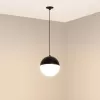 Стеклянный подвесной светильник EMISFERO 064193 форма шар белый Arlight