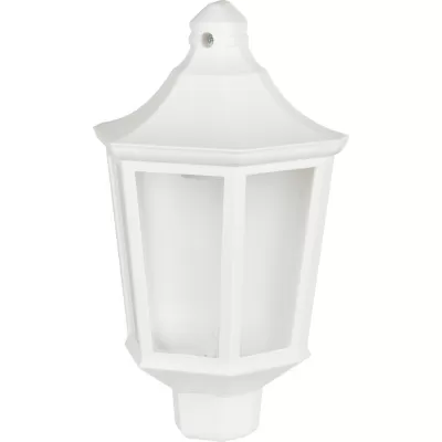 Настенный фонарь уличный  НБУ 06-60-003 У1 белый прозр. ЭРА