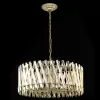 Хрустальная подвесная люстра Ингвар CL334283 цилиндр прозрачная Citilux