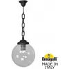 Уличный светильник подвесной GLOBE 300 G30.120.000.AXF1R форма шар прозрачный Fumagalli
